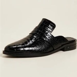 Freda Salvador Black Keen Mules - 8